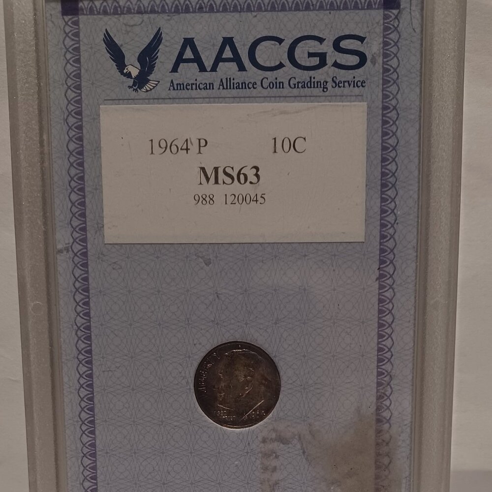 1964 10c ms63